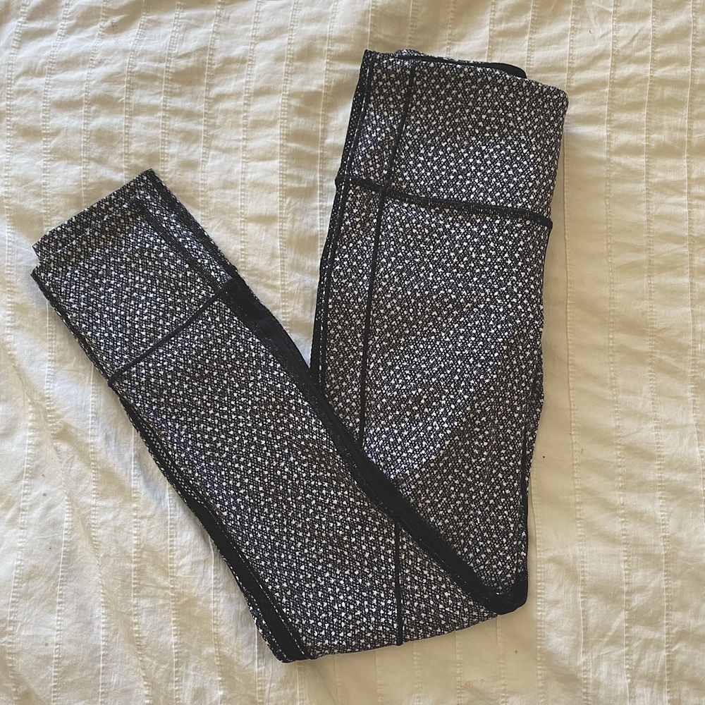 Lululemon size 2 leggings. Mesh calves